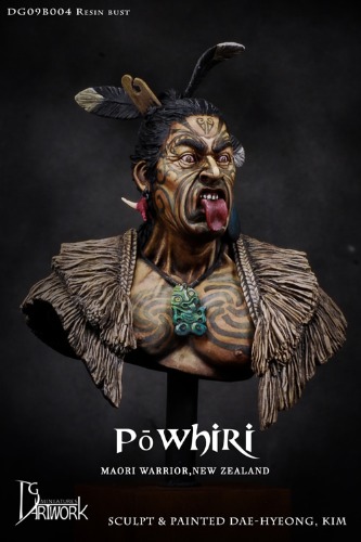Powhiri - Maori Warrior, New Zealand